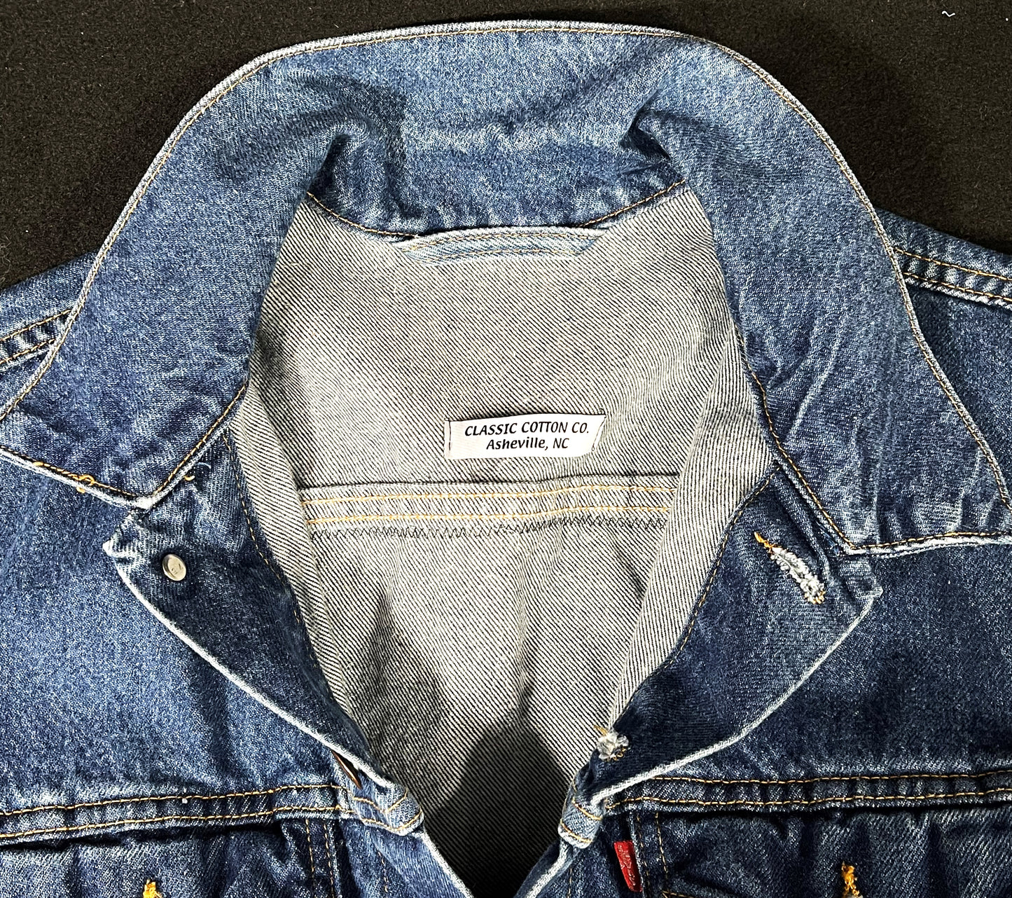 Upcycle Pink Floyd Levi's Denim Jacket The Wall Men's Large Women's XLarge