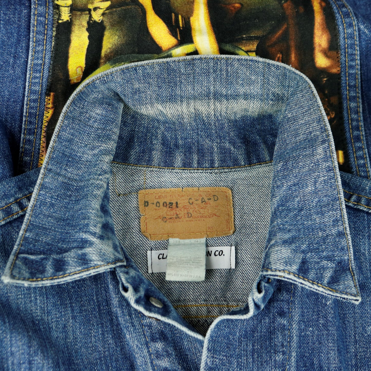 Lady Gaga Levis Denim Jacket USA Mens Small Womens Medium