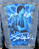 Upcycle Jimi Hendrix Levi's Denim Jacket Men's Medium Women's Large