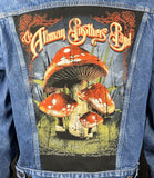 Upcycle Allman Brothers Band Levi's Denim Jacket Vintage USA 46L Men's Large Women's XLarge