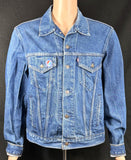 Upcycle Allman Brothers Band Levi's Denim Jacket Vintage USA 46L Men's Large Women's XLarge