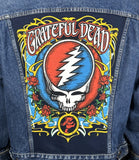Upcycle Grateful Dead Levi's Denim Jacket Vintage USA 48R Men's Large Women's XLarge