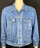 Upcycle Grateful Dead Levi's Denim Jacket Vintage USA 48R Men's Large Women's XLarge