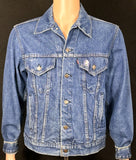 Upcycle Bad Brains Levi's Denim Jacket Vintage USA 40 Men's Small Women's Medium