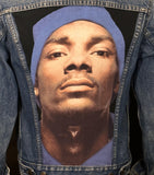 Upcycle Snoop Dogg Levi's Denim Jacket Vintage USA 34 Men's Xsmall Women's Small