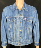 Upcycle The Doors Levi's Denim Jacket Vintage USA 40 Men's Medium Women's Large