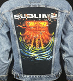 Upcycle Sublime Levi's Denim Jacket Vintage Men's Small Women's Medium