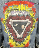 Upcycle Grateful Dead Levi's Denim Jacket Men's Large Women's XLarge