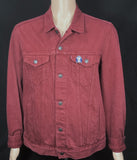 Upcycle Grateful Dead and Company Levi's Red Denim Men's Large Women's XLarge