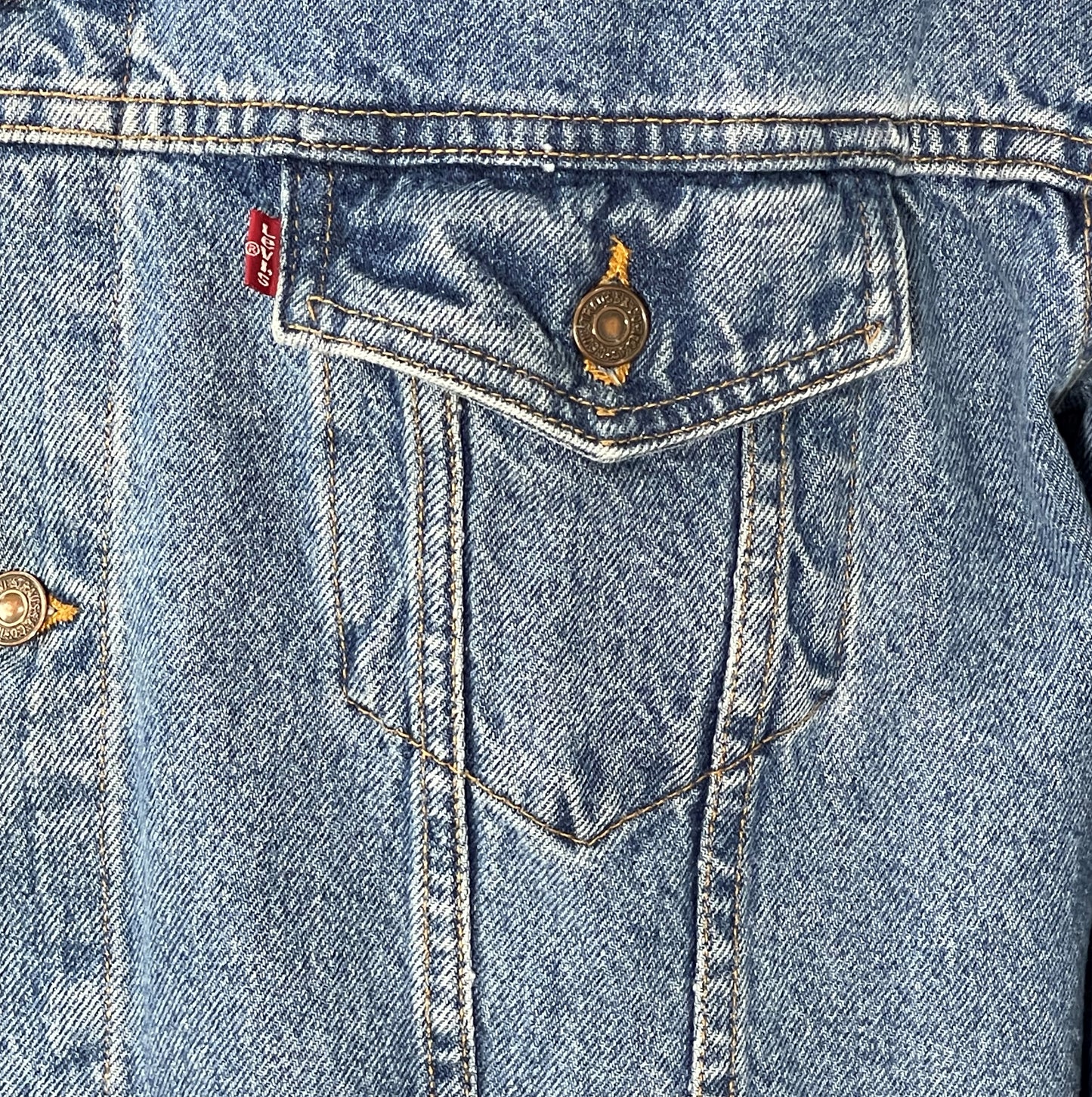 Upcycle Black Sabbath Levis Denim Jacket Vintage USA Tour 1978 Mens 2XL XXL