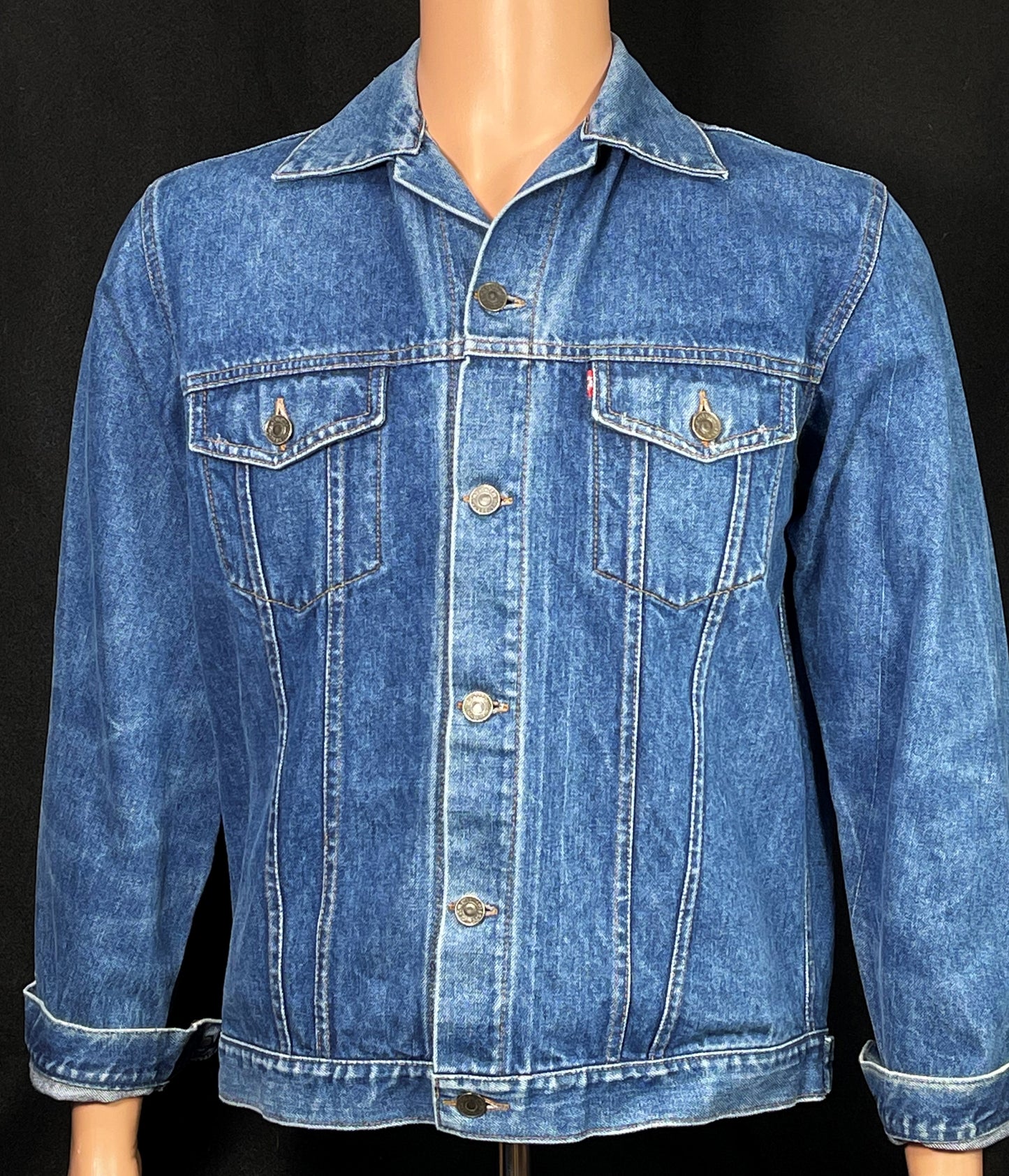 Upcycle Imagine Dragons Levi's Denim Jacket Men's Small Women's Large