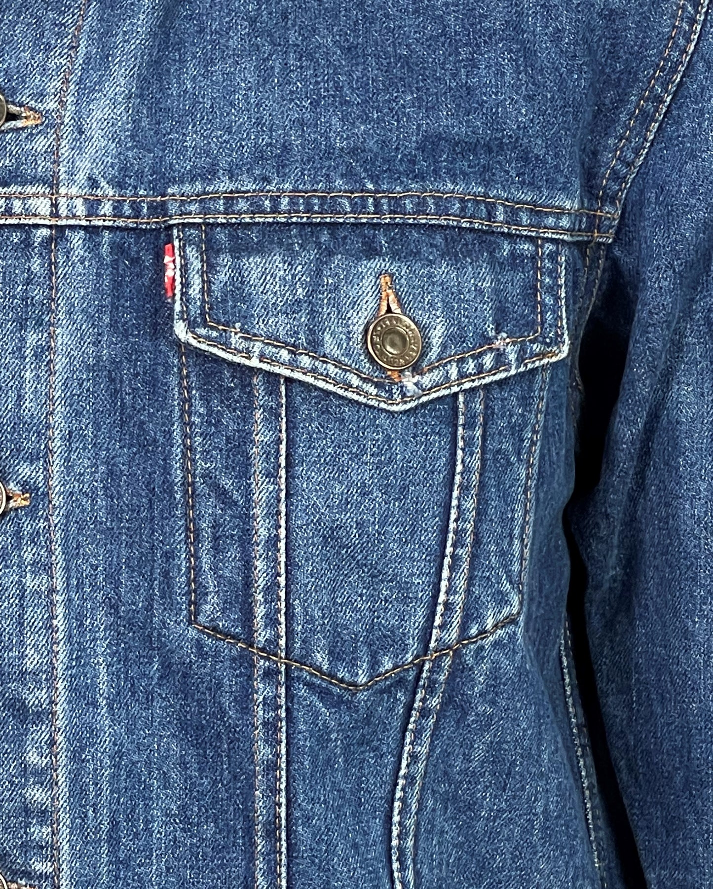 Upcycle Imagine Dragons Levi's Denim Jacket Men's Small Women's Large