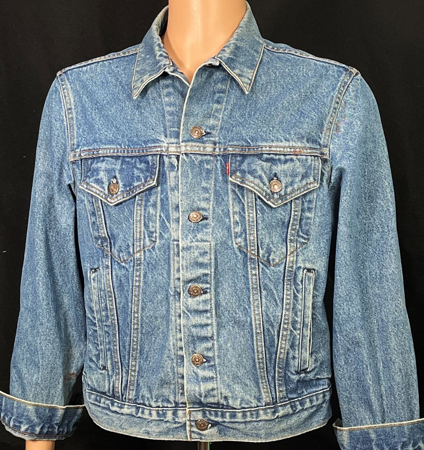 Upcycle Grateful Dead & Company Levi's Denim Jacket Summer Tour 2019 Vintage 42R USA Men's Small Women's Medium