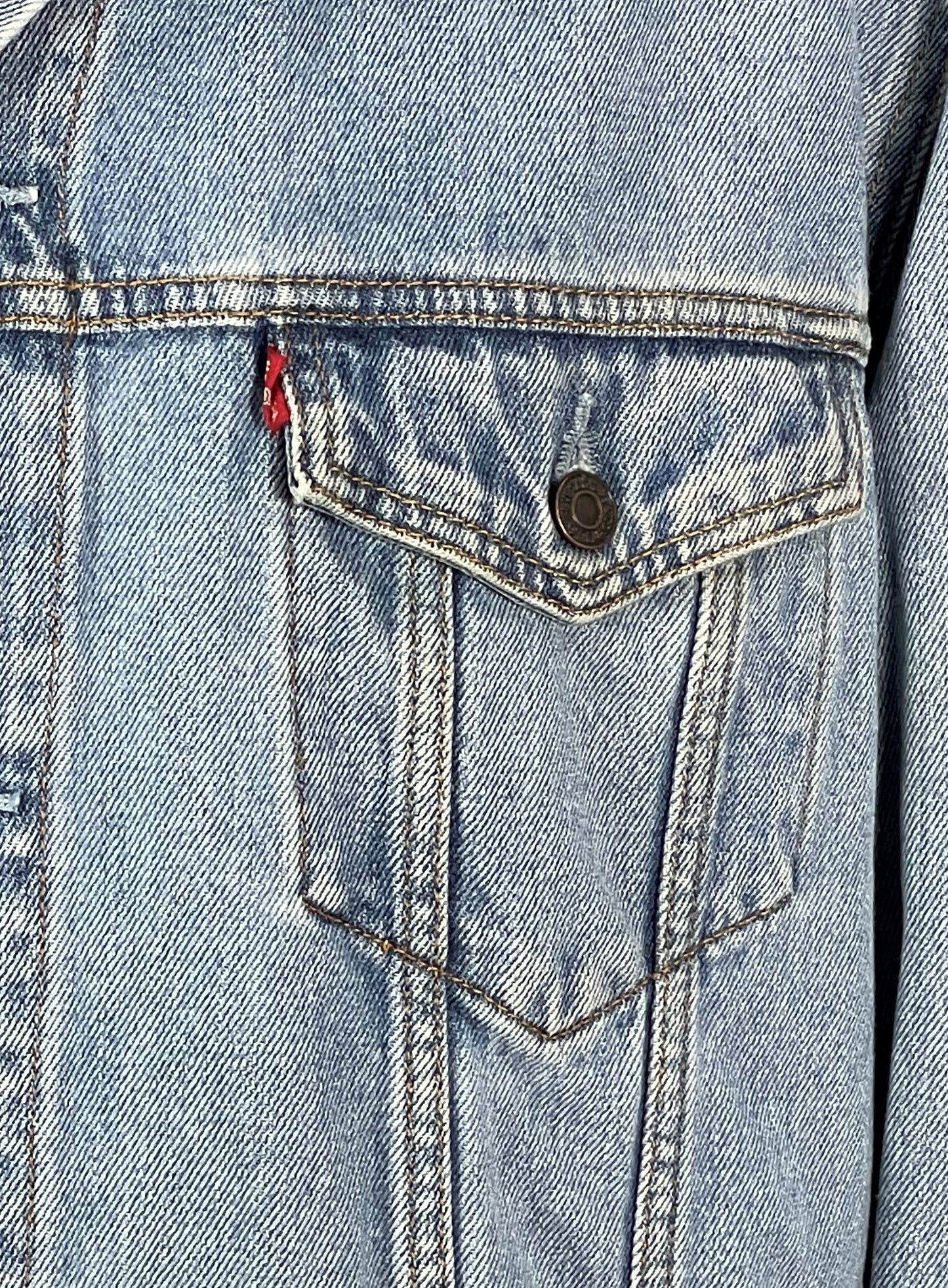 Upcycle Misfits Levi's Denim Jacket Mens XLarge
