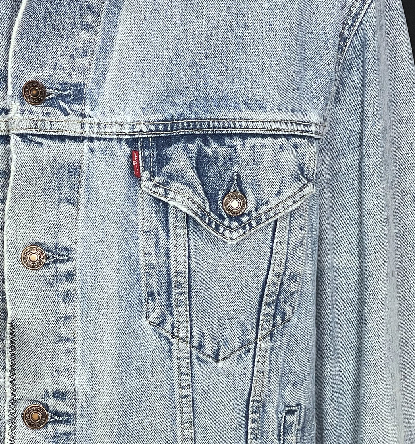 Upcycle Tool Levi's Denim Jacket Men's XLarge