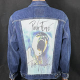 Upcycle Pink Floyd Levi's Denim Jacket The Wall Men's XLarge