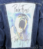 Upcycle Pink Floyd Levi's Denim Jacket The Wall Men's XLarge