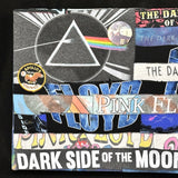 Upcycle Pink Floyd DSOTM Freak Flag Wall Art Sustainable