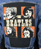 Upcycle Beatles Levi's Denim Jacket Vintage USA Men's Small Women's Medium