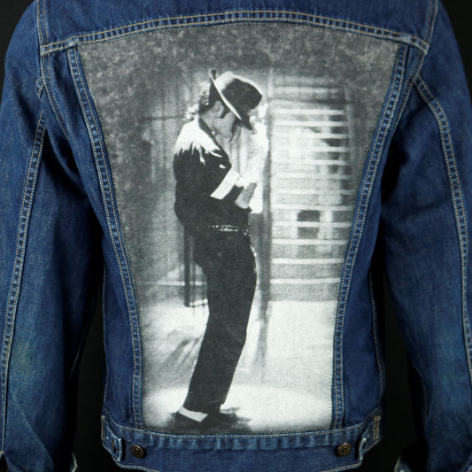 Michael Jackson Levis Denim Jacket Vintage Mens Small