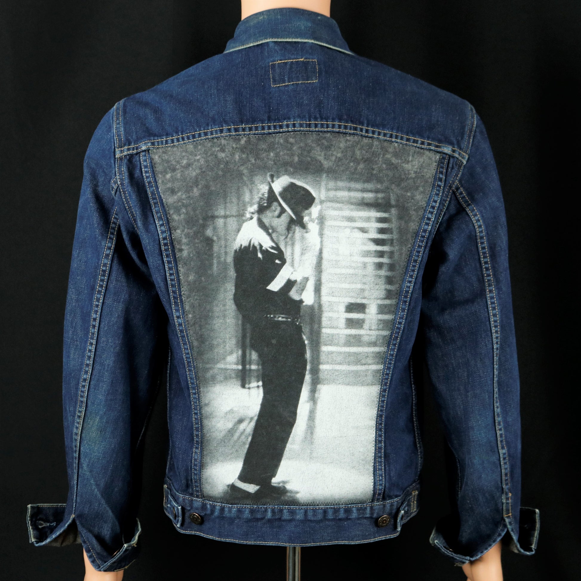 Michael Jackson Levis Denim Jacket Vintage Mens Small