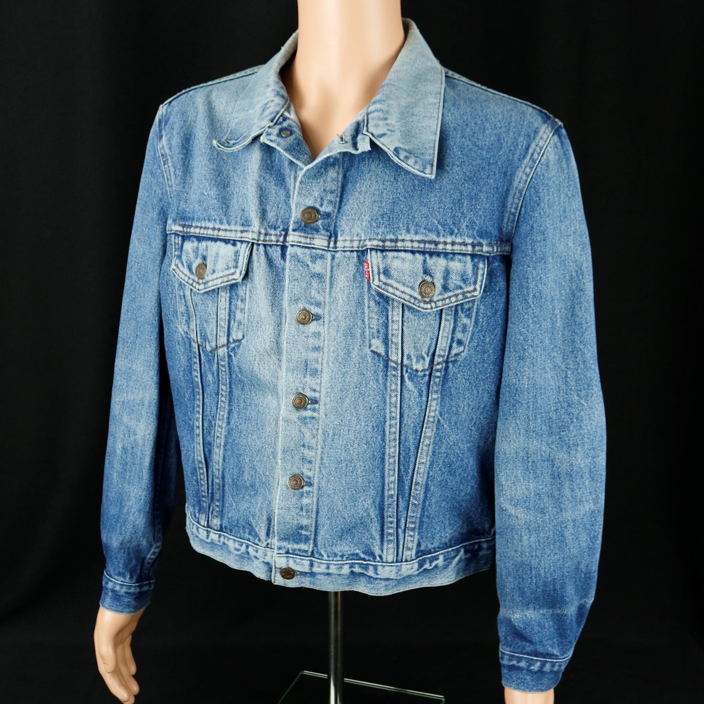 Judas Priest Levis Denim Jacket Firepower Vintage 46 Mens Medium