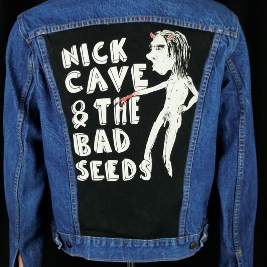 Nick Cave and the Bad Seeds Levis Denim Jacket USA 46L Mens Medium
