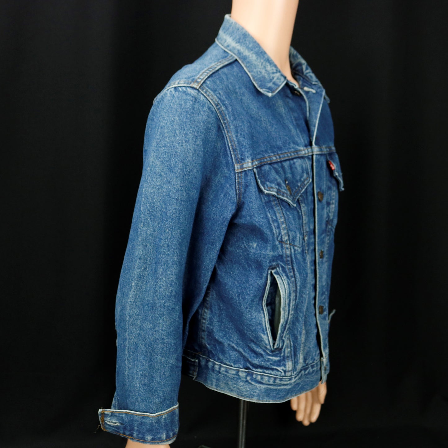TUPAC Levis Denim Jacket 2Pac Shakur Vintage USA 44 Mens Medium