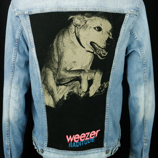 Weezer Levis Denim Jacket Ratitude Mens Large