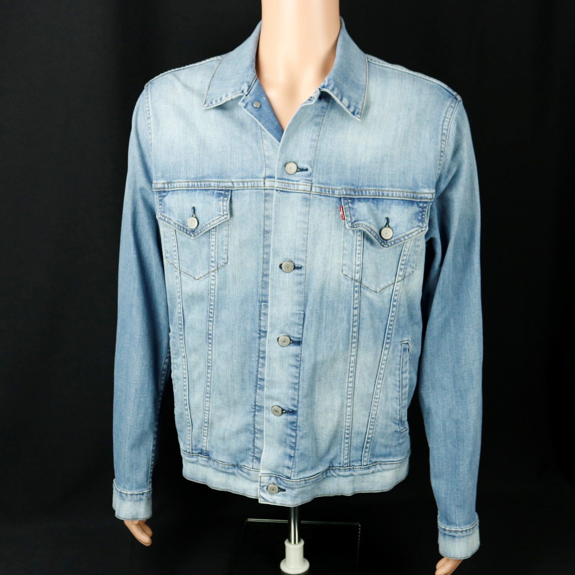 Weezer Levis Denim Jacket Ratitude Mens Large