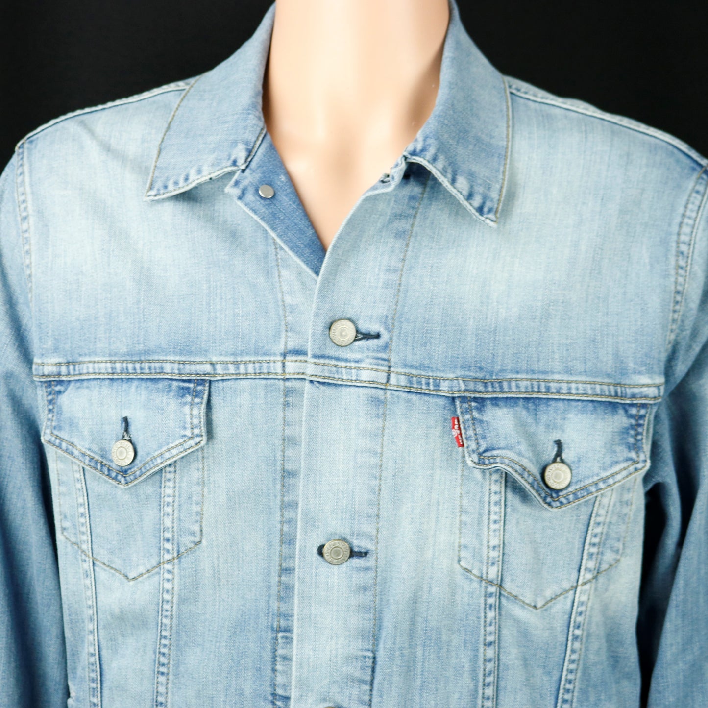 Weezer Levis Denim Jacket Ratitude Mens Large