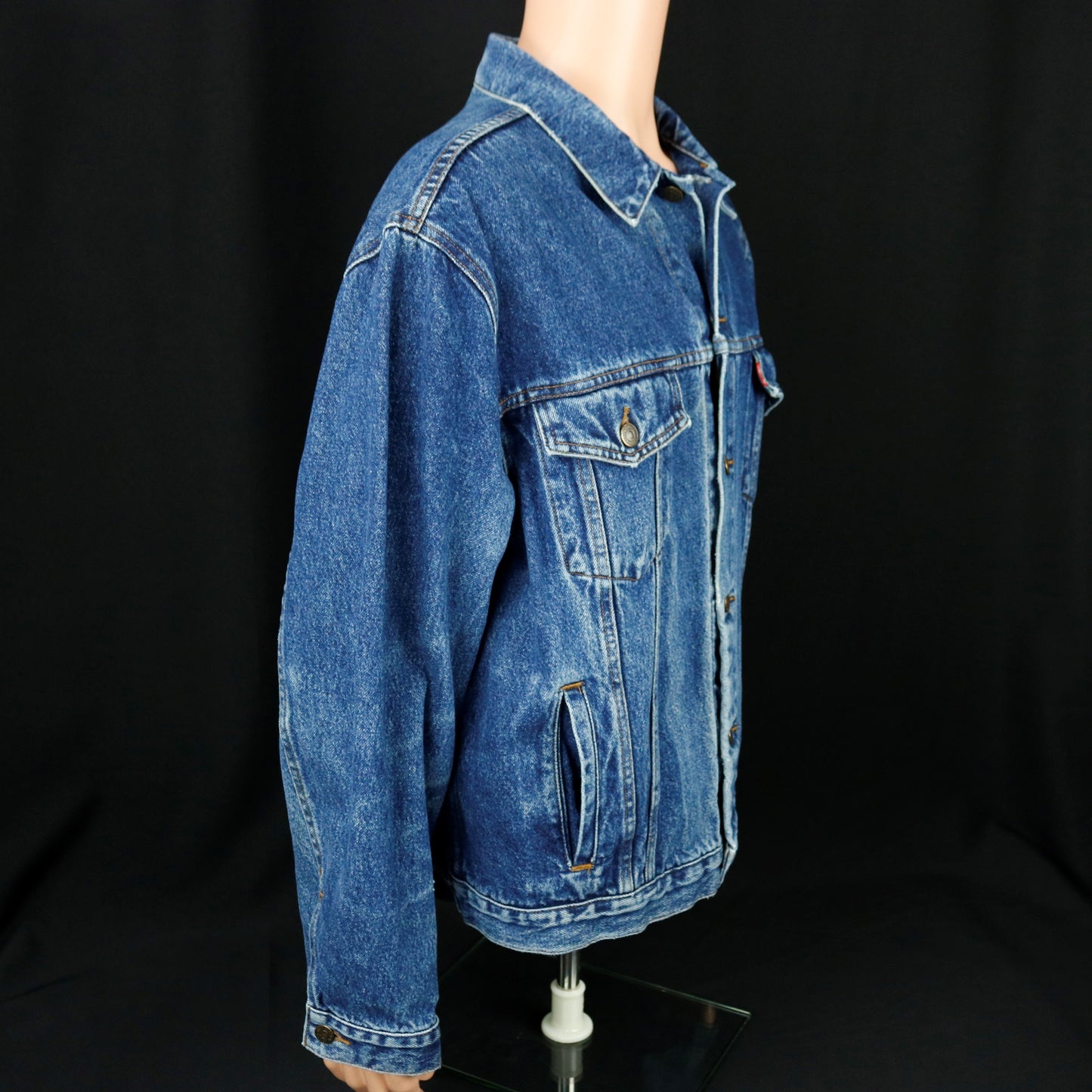 Allman Brothers Band Levis Denim Jacket Peach Vintage Mens XLarge