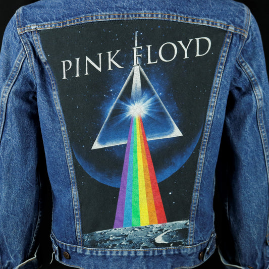 Pink Floyd Levis Denim Jacket USA Mens Large Wish You Were Here