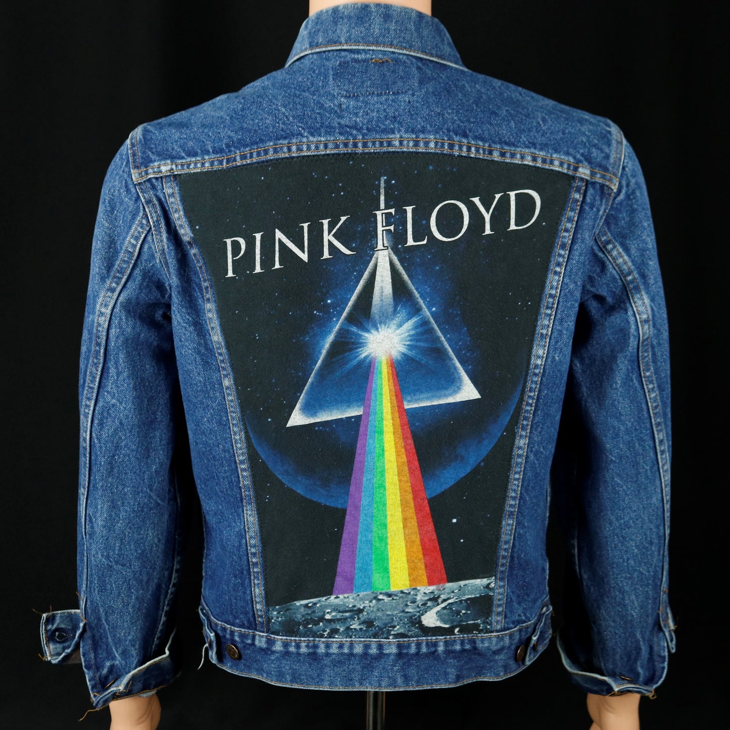 Pink Floyd Levis Denim Jacket USA Mens Large Wish You Were Here