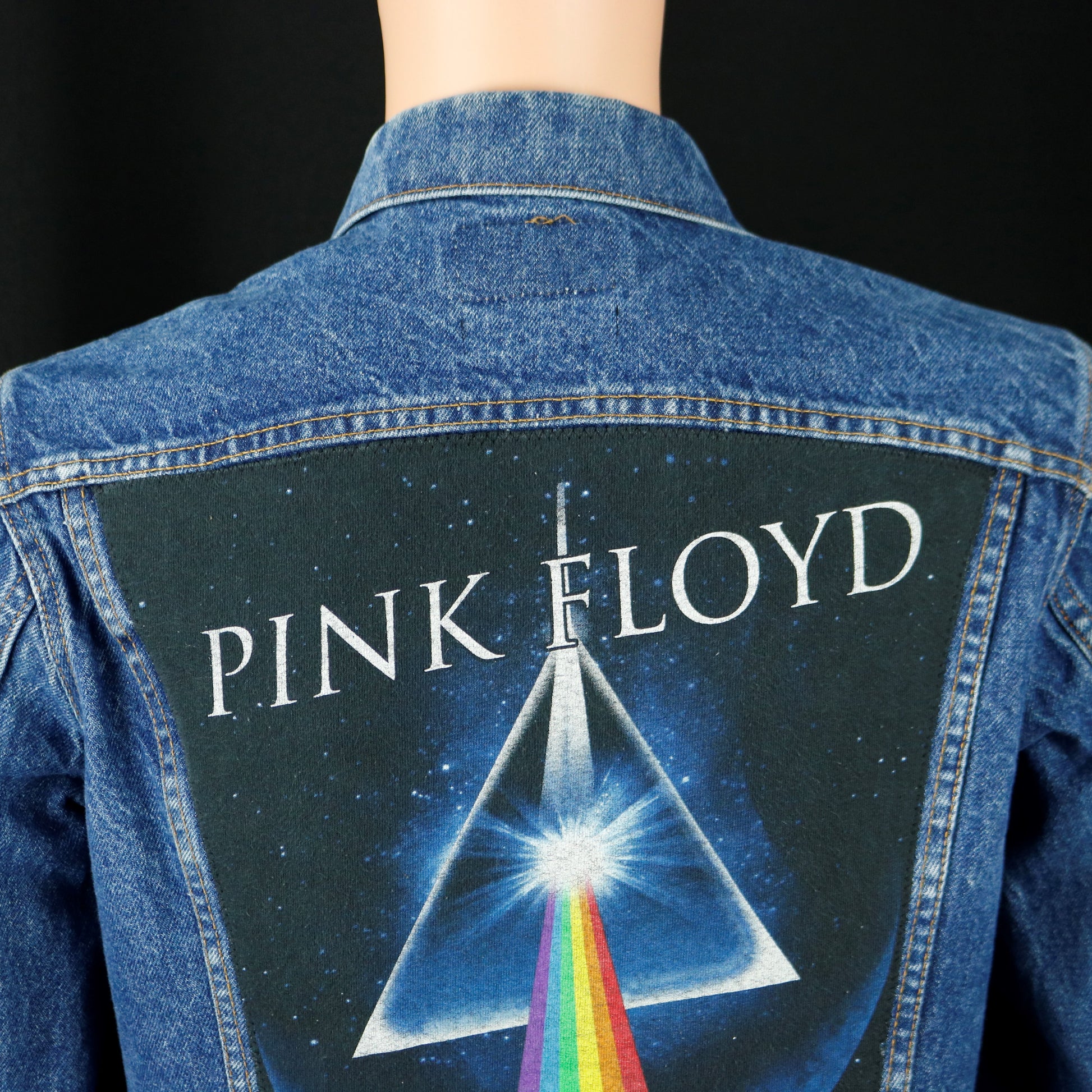 Pink Floyd Levis Denim Jacket USA Mens Large Wish You Were Here