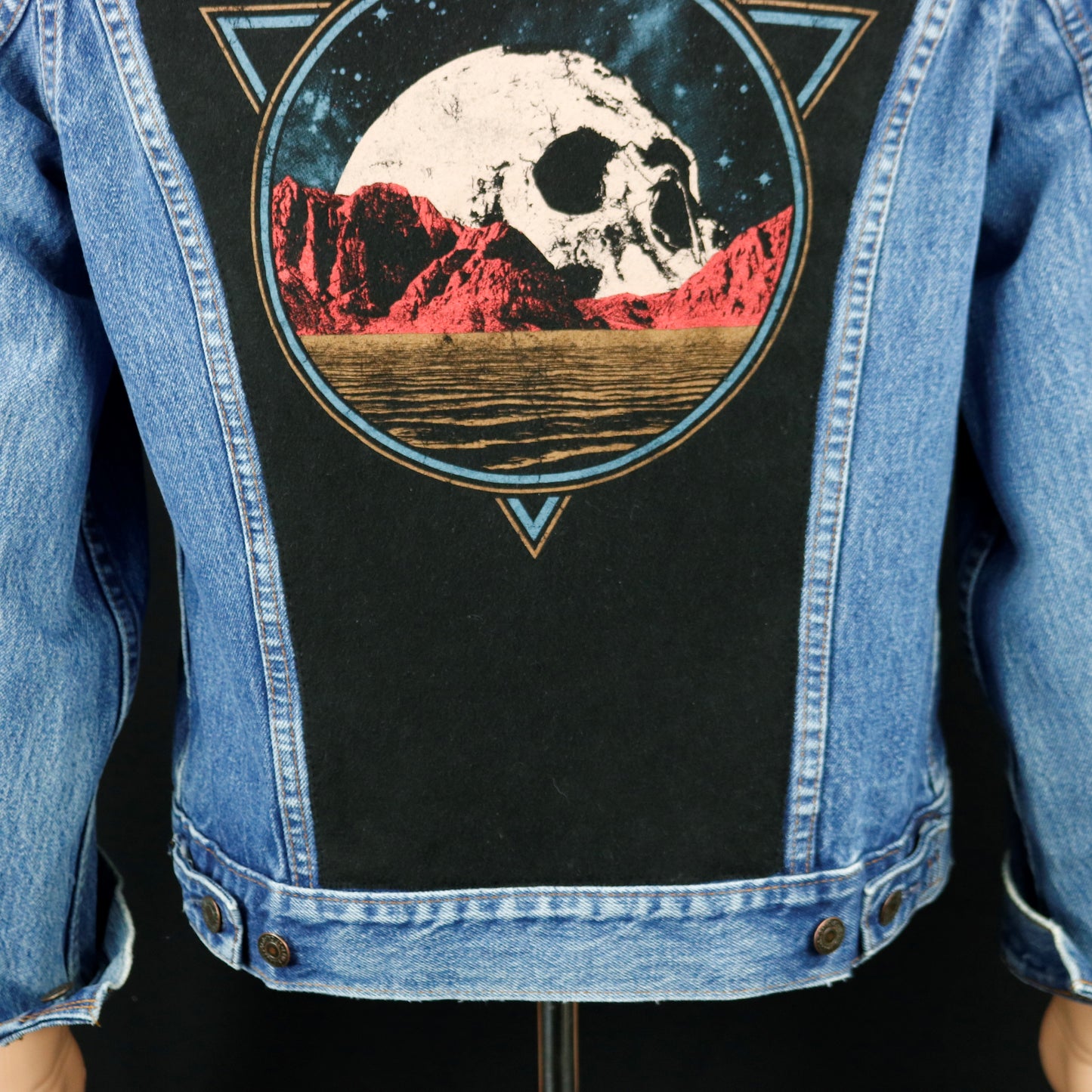 Queens of the Stone Age Levis Denim Jacket USA 40 Mens Small