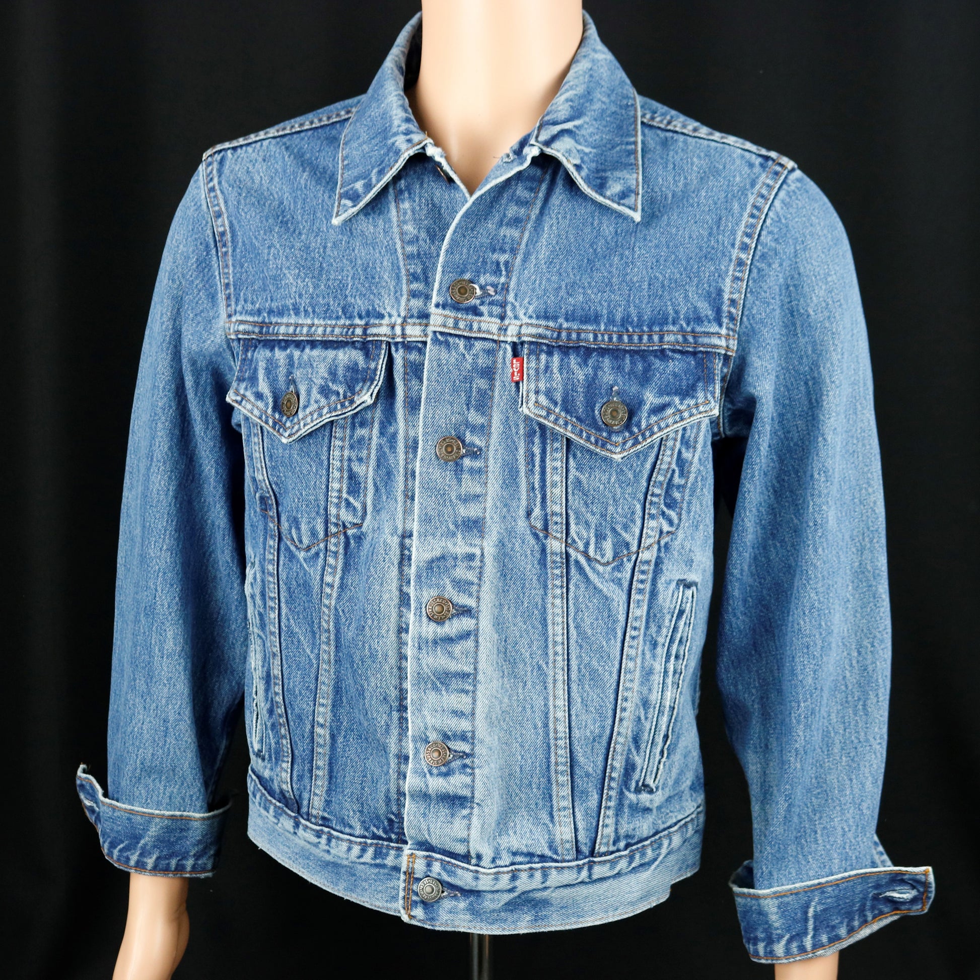 Queens of the Stone Age Levis Denim Jacket USA 40 Mens Small