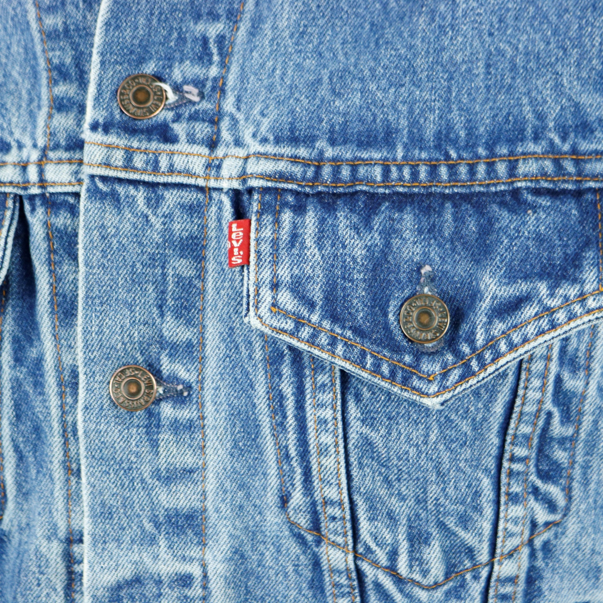 Queens of the Stone Age Levis Denim Jacket USA 40 Mens Small