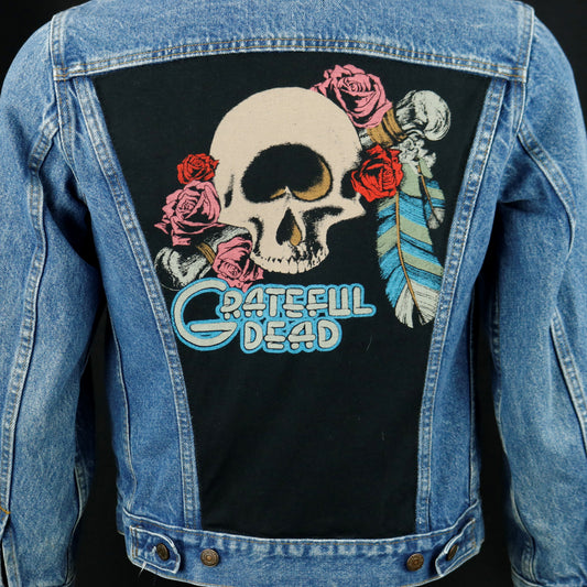Grateful Dead Levis Denim Jacket USA 34 Mens XSmall