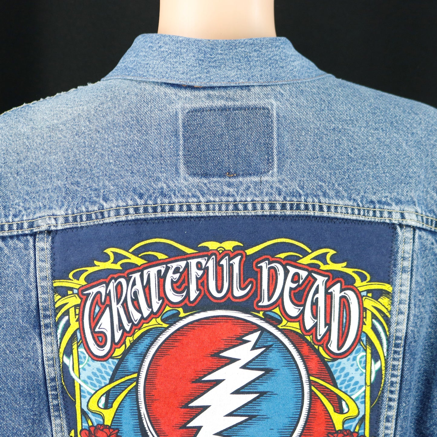 Grateful Dead Levis Denim Jacket USA Steelie Mens XLarge