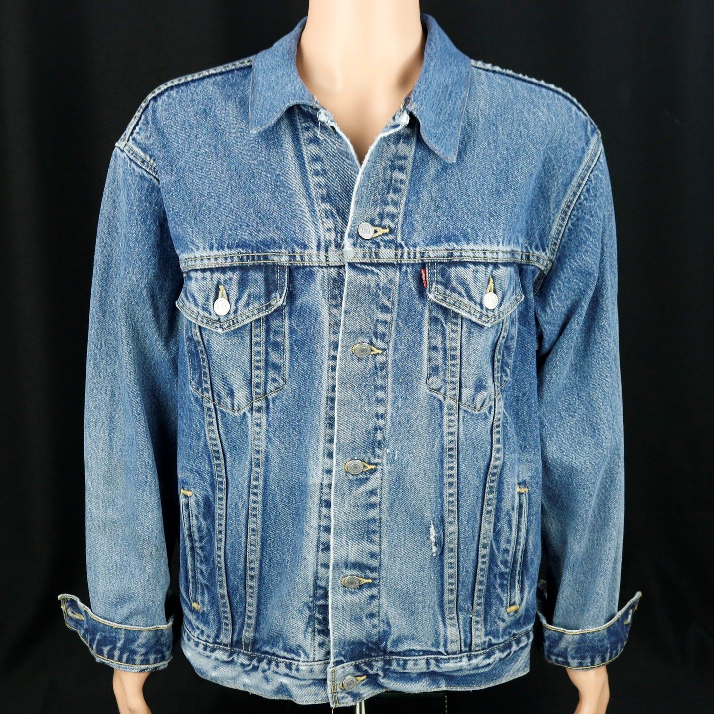Grateful Dead Levis Denim Jacket USA Steelie Mens XLarge
