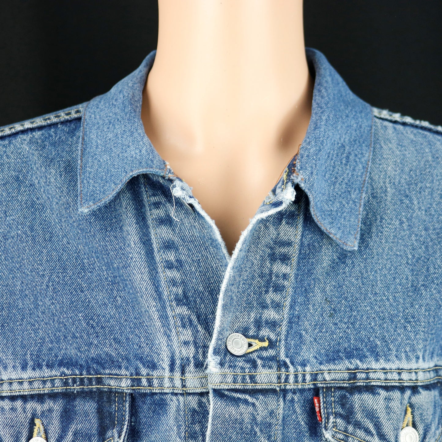 Grateful Dead Levis Denim Jacket USA Steelie Mens XLarge
