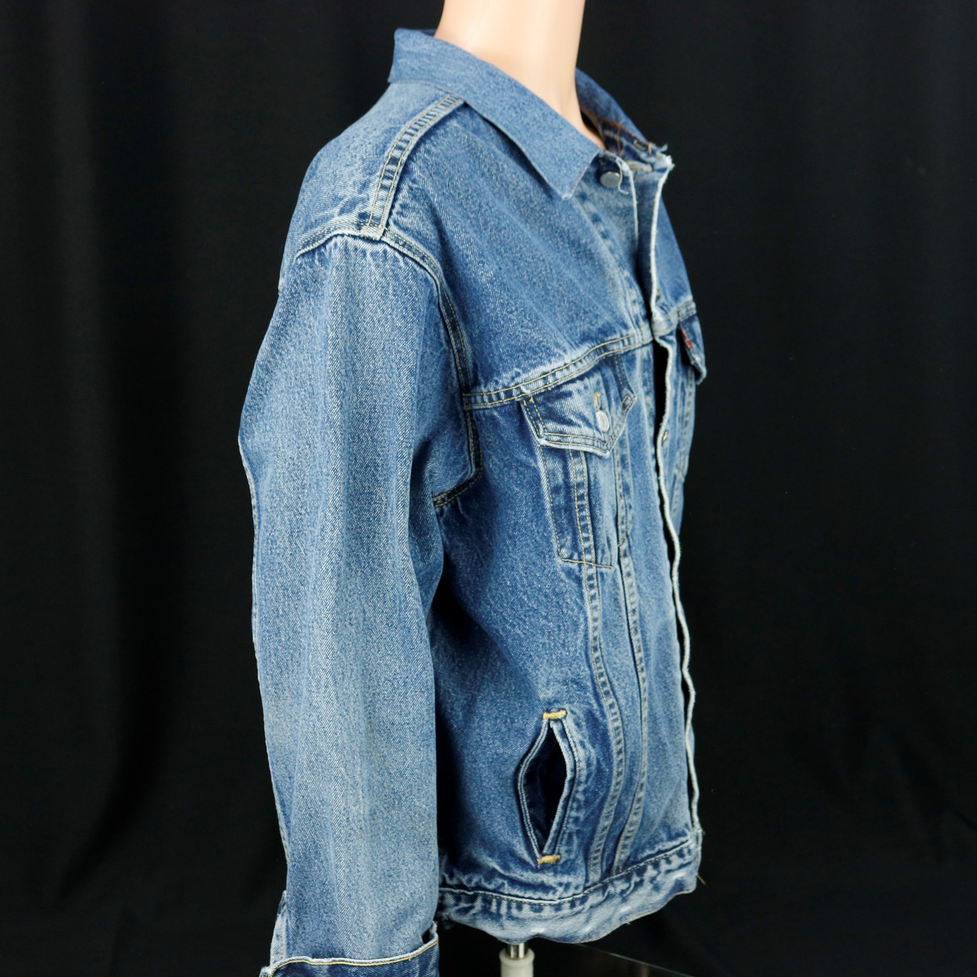 Grateful Dead Levis Denim Jacket USA Steelie Mens XLarge