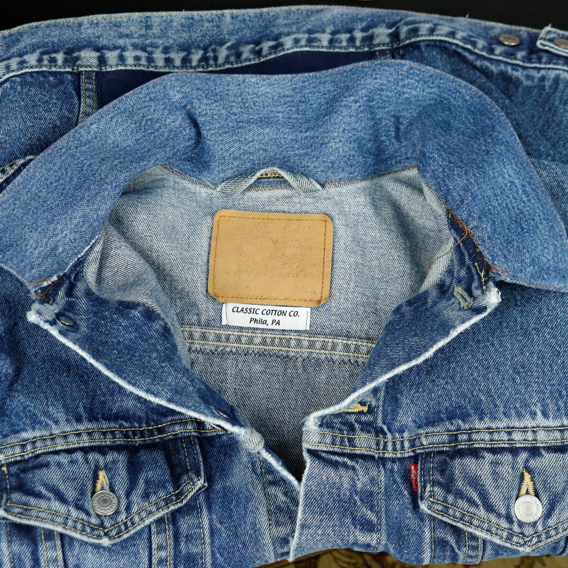 Grateful Dead Levis Denim Jacket USA Steelie Mens XLarge