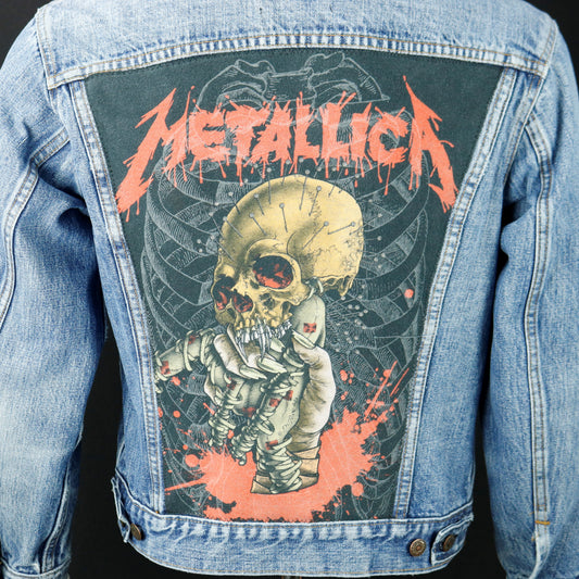 Metallica Levi's Denim Jacket USA 40 Mens Small