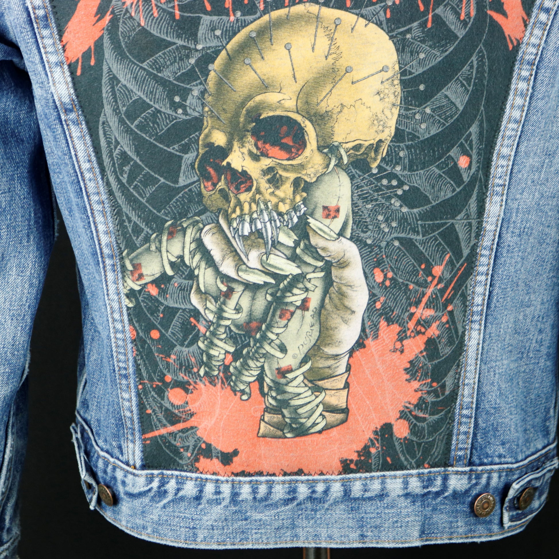 Metallica Levi's Denim Jacket USA 40 Mens Small
