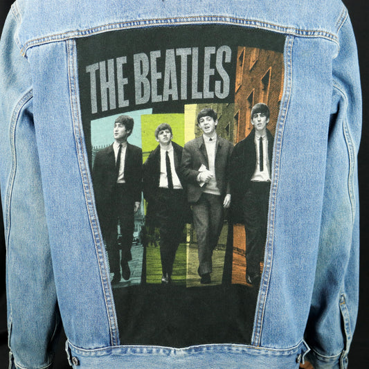 Beatles Levis Denim Jacket Mens XLarge