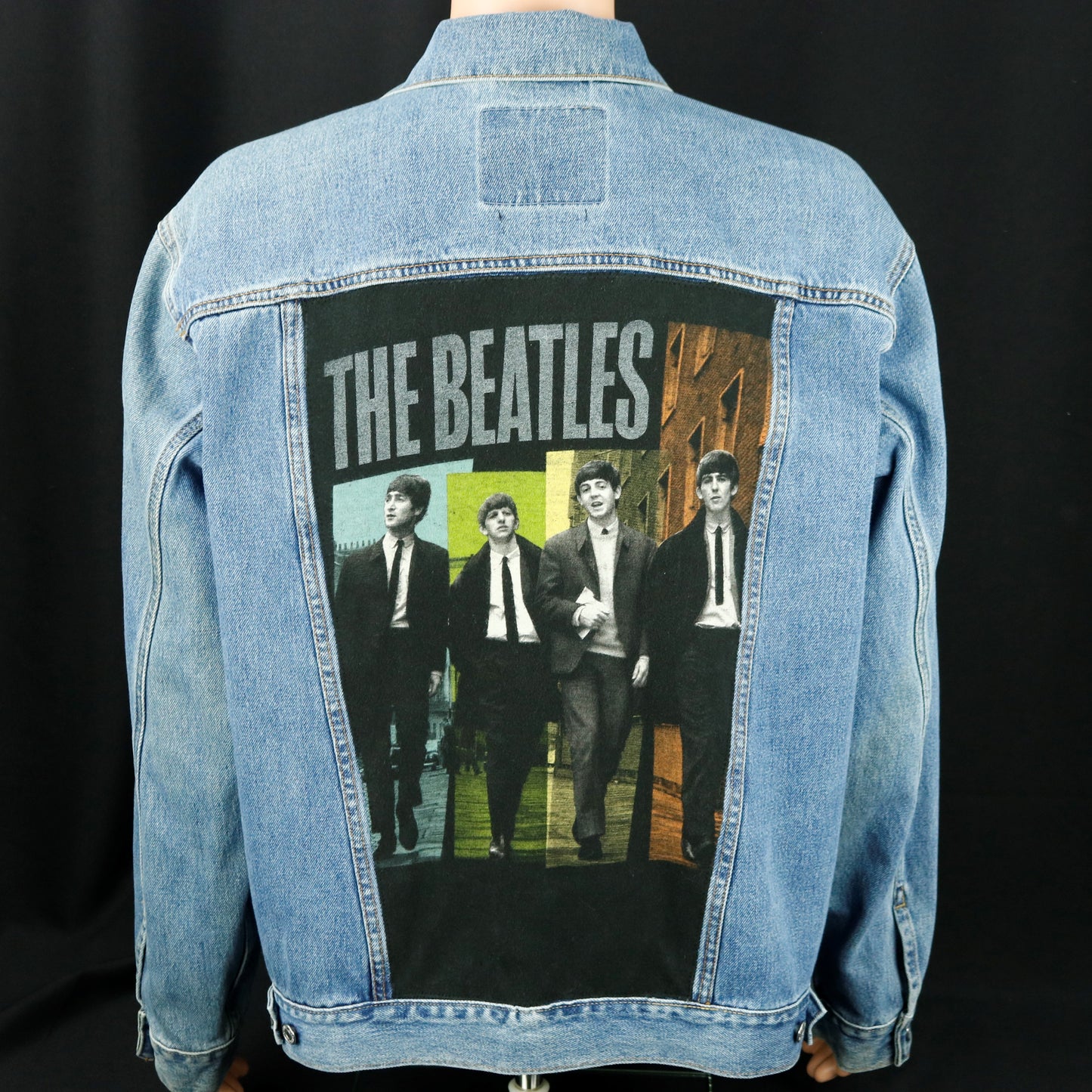 Beatles Levis Denim Jacket Mens XLarge