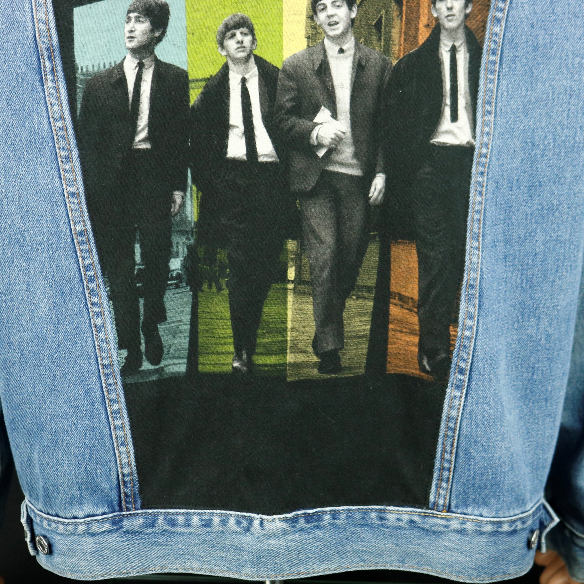 Beatles Levis Denim Jacket Mens XLarge