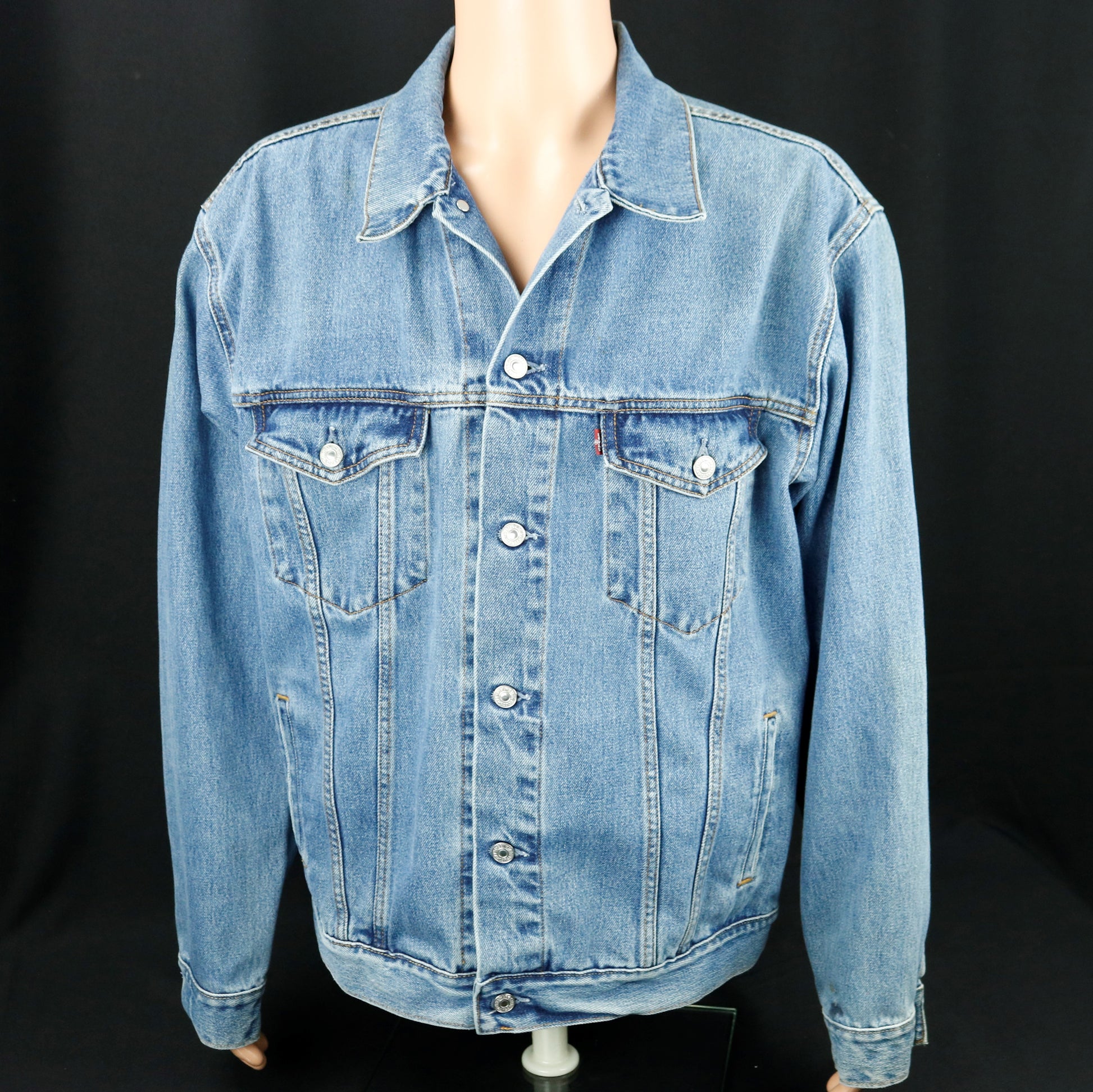 Beatles Levis Denim Jacket Mens XLarge